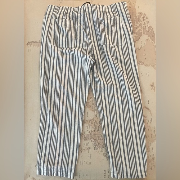 MR TURK Striped Linen Pants Size XXL - Picture 7 of 7